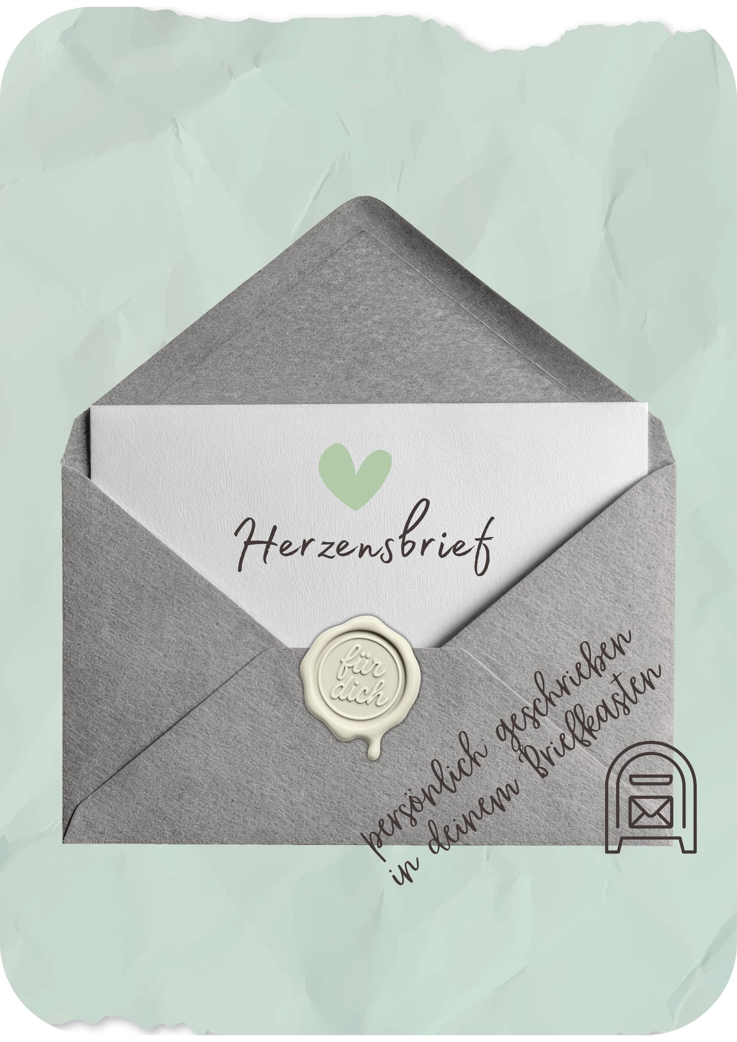 Herzensbrief persönlich geschrieben - individuell für dich