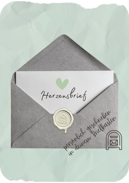 Herzensbrief persönlich geschrieben - individuell für dich