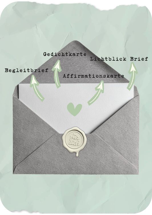 Herzensbrief persönlich geschrieben - individuell für dich